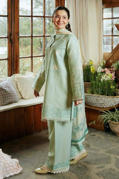 Zara Shahjahan – Embroidered Lawn 3PC – Summer Collection 2025 DW 502