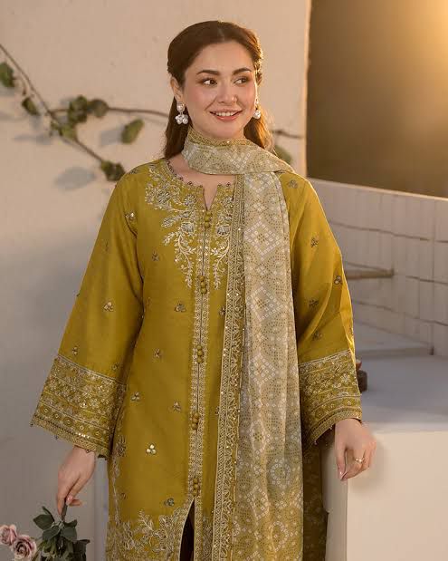Zara Shahjahan – Embroidered Lawn 3PC – Summer Collection 2025 DW 510